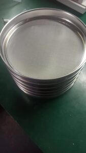 Test sieve of air jet sieve